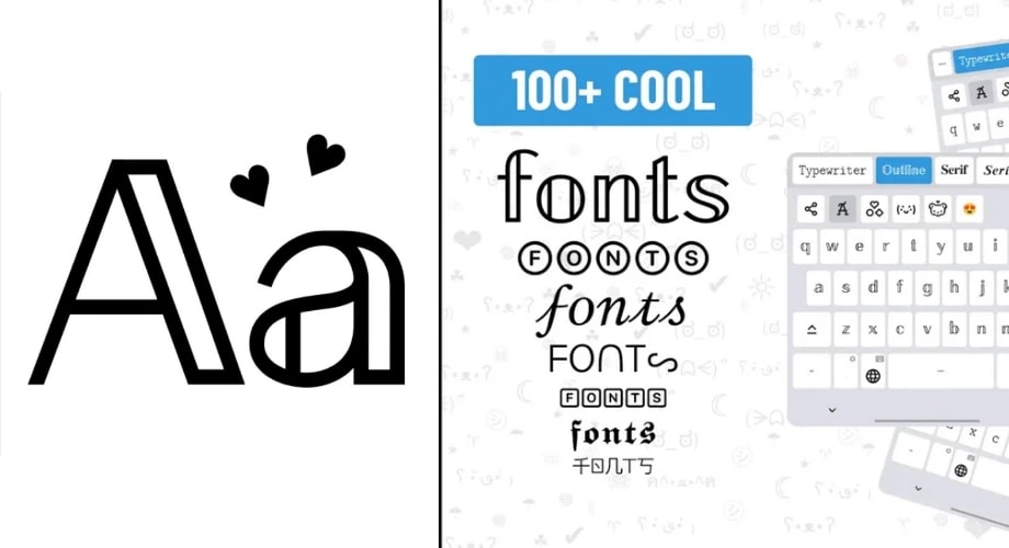 Aplicación Fonts para dar estilo a los textos